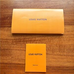 Louis Vuitton Empty Receipt Folder
